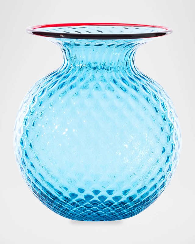 Venini Balloton Fiori Vase, 8"